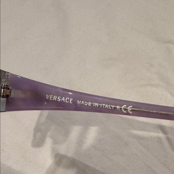 Vintage Versace Y2K Lavender Eyewear Non-prescription, NWOT - Picture 4 of 5